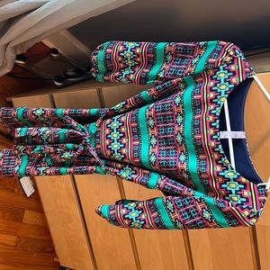 Alya long sleeve dress